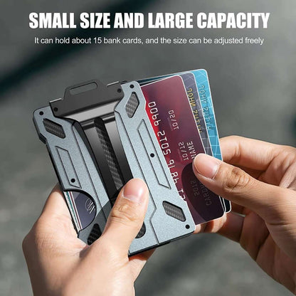 Slim Aluminum Metal Money Wallet Cartsfy Inc.