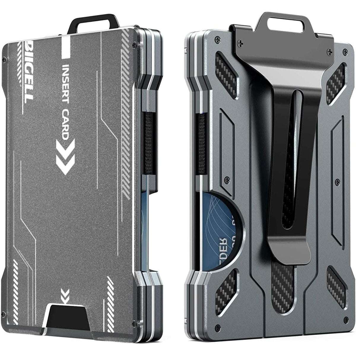 Slim Aluminum Metal Money Wallet Cartsfy Inc.