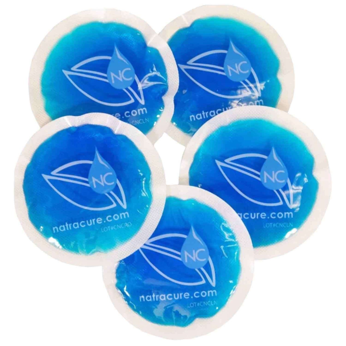 Small Gel Ice Cold Packs for Face – 4" Round, Reusable Cold Compress (5-Pack) Cartsfy Inc.