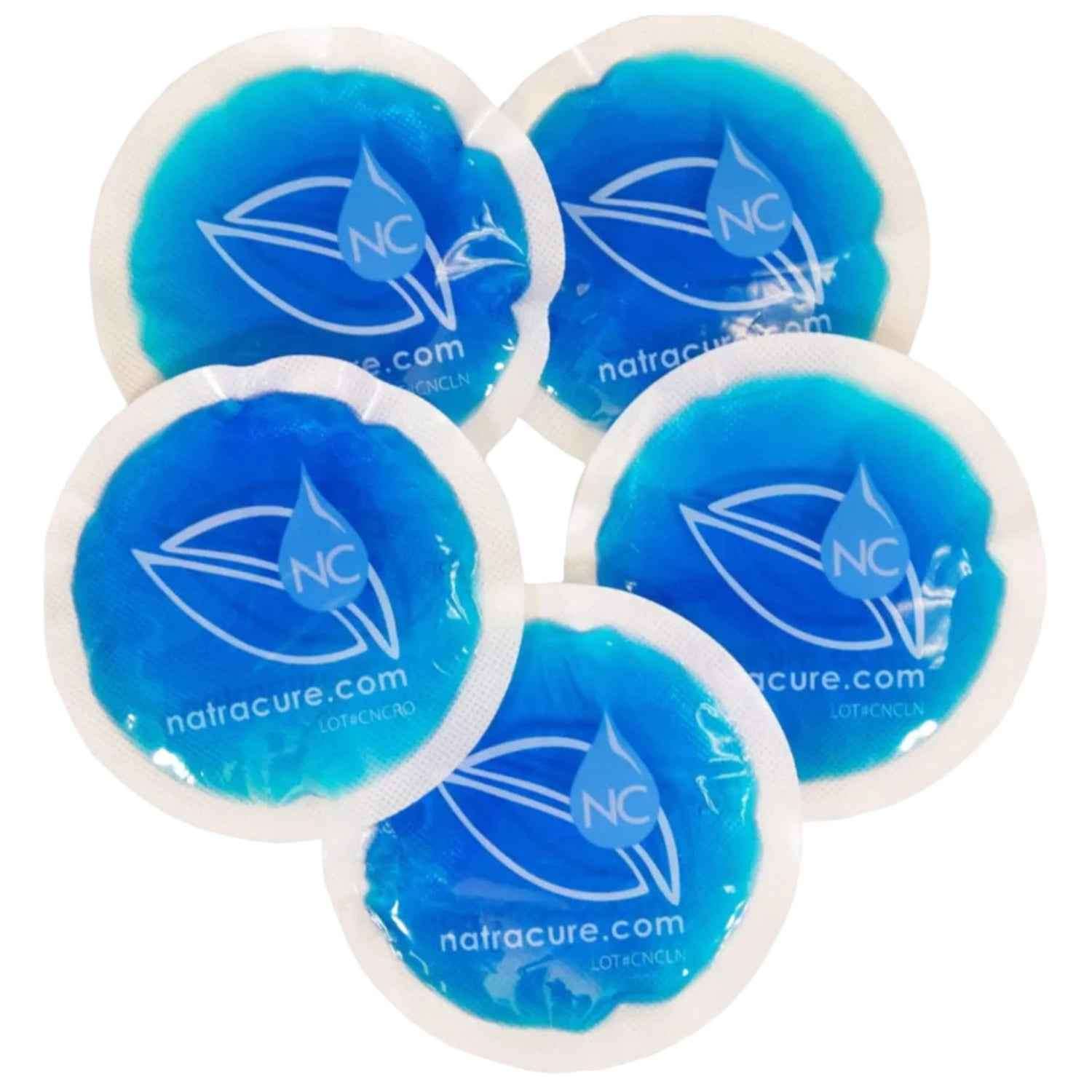Small Gel Ice Cold Packs for Face – 4" Round, Reusable Cold Compress (5-Pack) Cartsfy Inc.