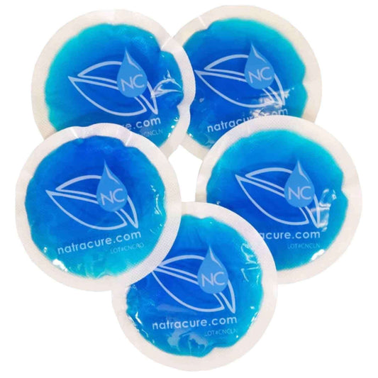 Small Gel Ice Cold Packs for Face – 4" Round, Reusable Cold Compress (5-Pack) Cartsfy Inc.