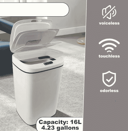 Smart Hands-Free Trash Can – 12L & 17L, Motion Sensor DailySale 12L 17L 12L-17L-
