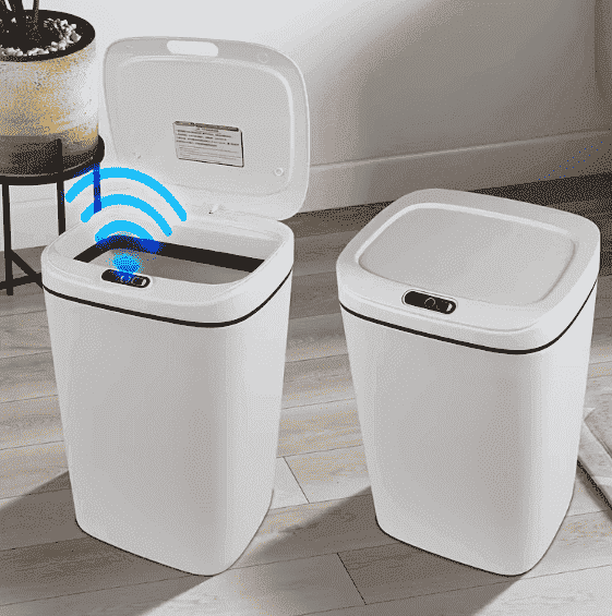 Smart Hands-Free Trash Can – 12L & 17L, Motion Sensor Cartsfy Inc.