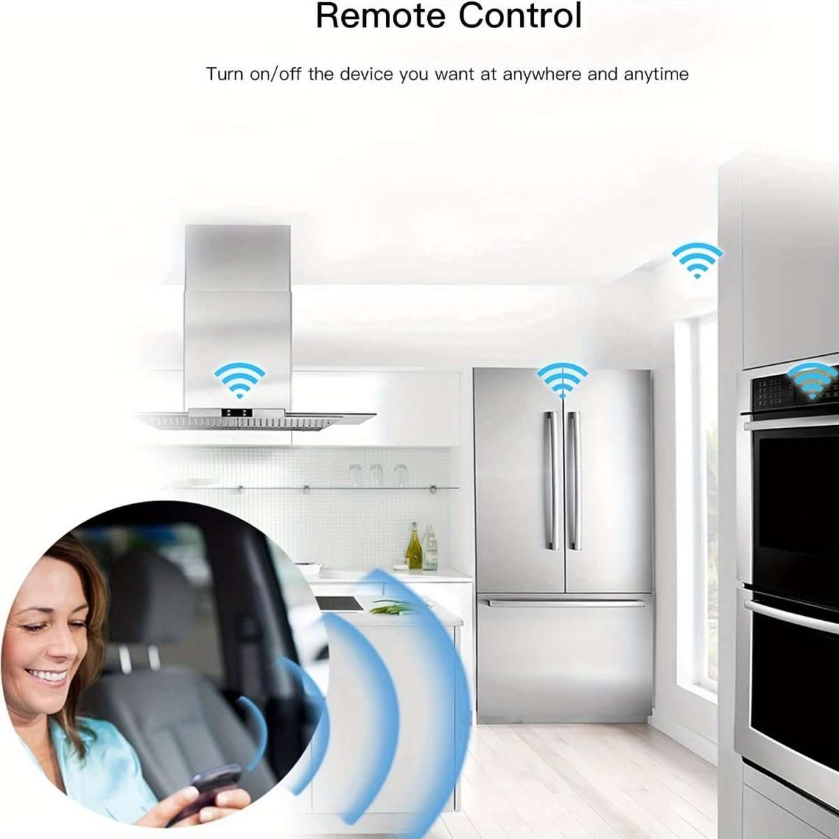 Smart WiFi Plug Outlet Adapter, Works with Alexa & Google, Timer, Voice Control, 2.4GHz Network Home Automation Cartsfy Inc.
