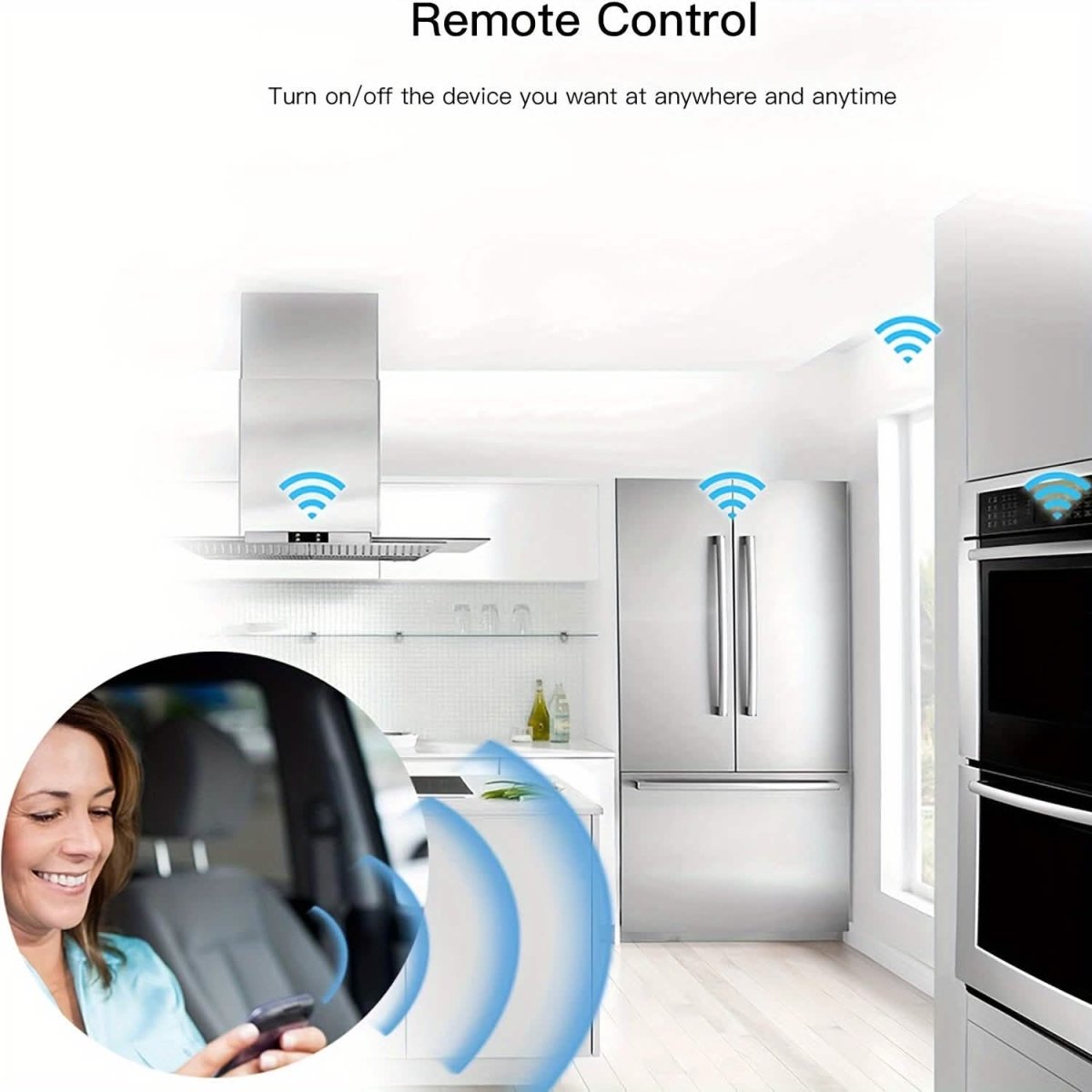 Smart WiFi Plug Outlet Adapter, Works with Alexa & Google, Timer, Voice Control, 2.4GHz Network Home Automation - Cartsfy Inc.