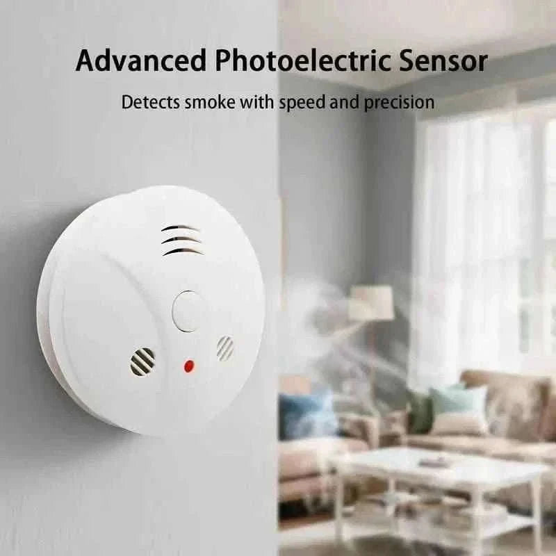 Smoke and Fire Detector Alarm – Portable Photoelectric Fire Alarm with Silence Button Cartsfy Inc.