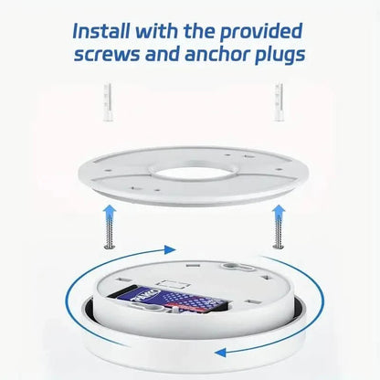 Smoke and Fire Detector Alarm – Portable Photoelectric Fire Alarm with Silence Button - Cartsfy Inc.