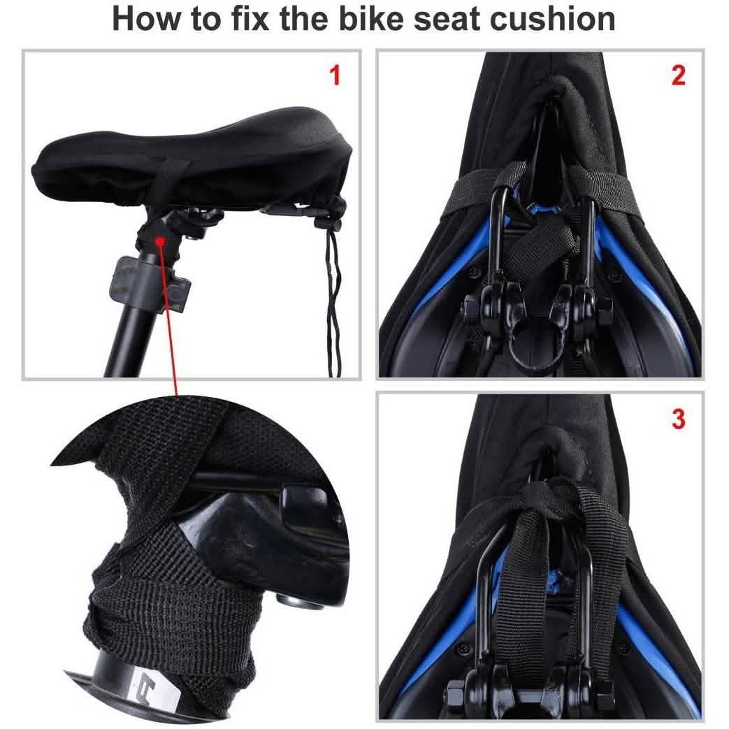 Soft Gel Bicycle Seat Cover Cartsfy Inc.