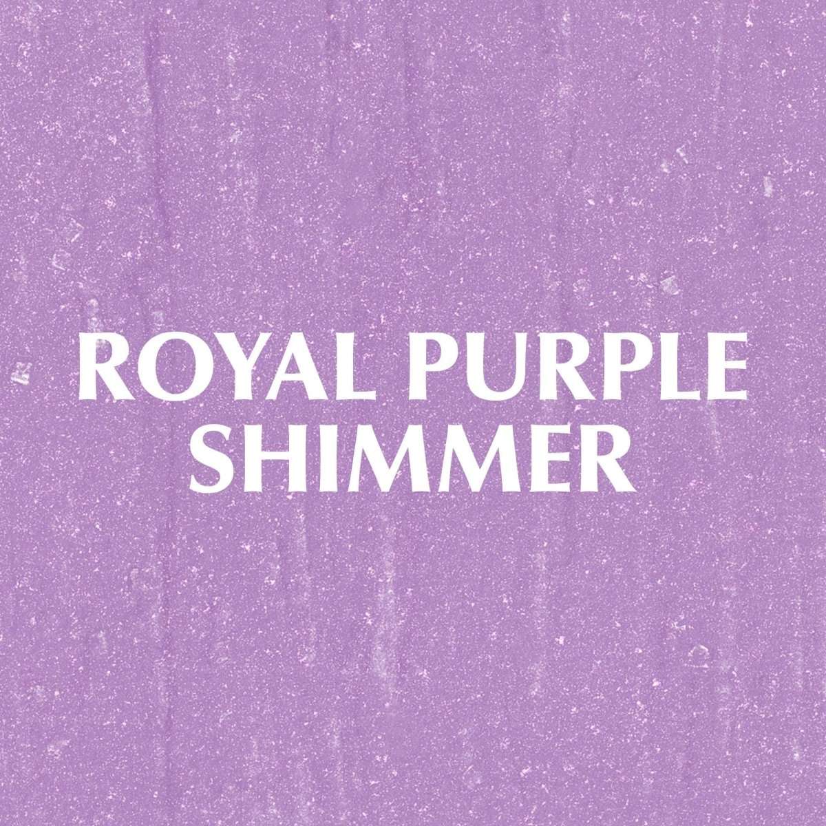 Royal purple shimmer eyeliner shade swatch