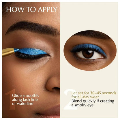 Soft-Glide Kajal Eyeliner Pen – Smudge-Resistant, Comfortable Wear for Sensitive Eyes EpiLynx Blackest Black Moonlight Black Shimmer Royal Purple Shimmer Blackest Black-Moonlight Black Shimmer-Royal Purple Shimmer-Moonlight White Shimmer-Royal Blue Shimmer-