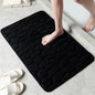 Soft Memory Foam Non Slip Cobblestone Embossing Bath Mat - Cartsfy Inc.