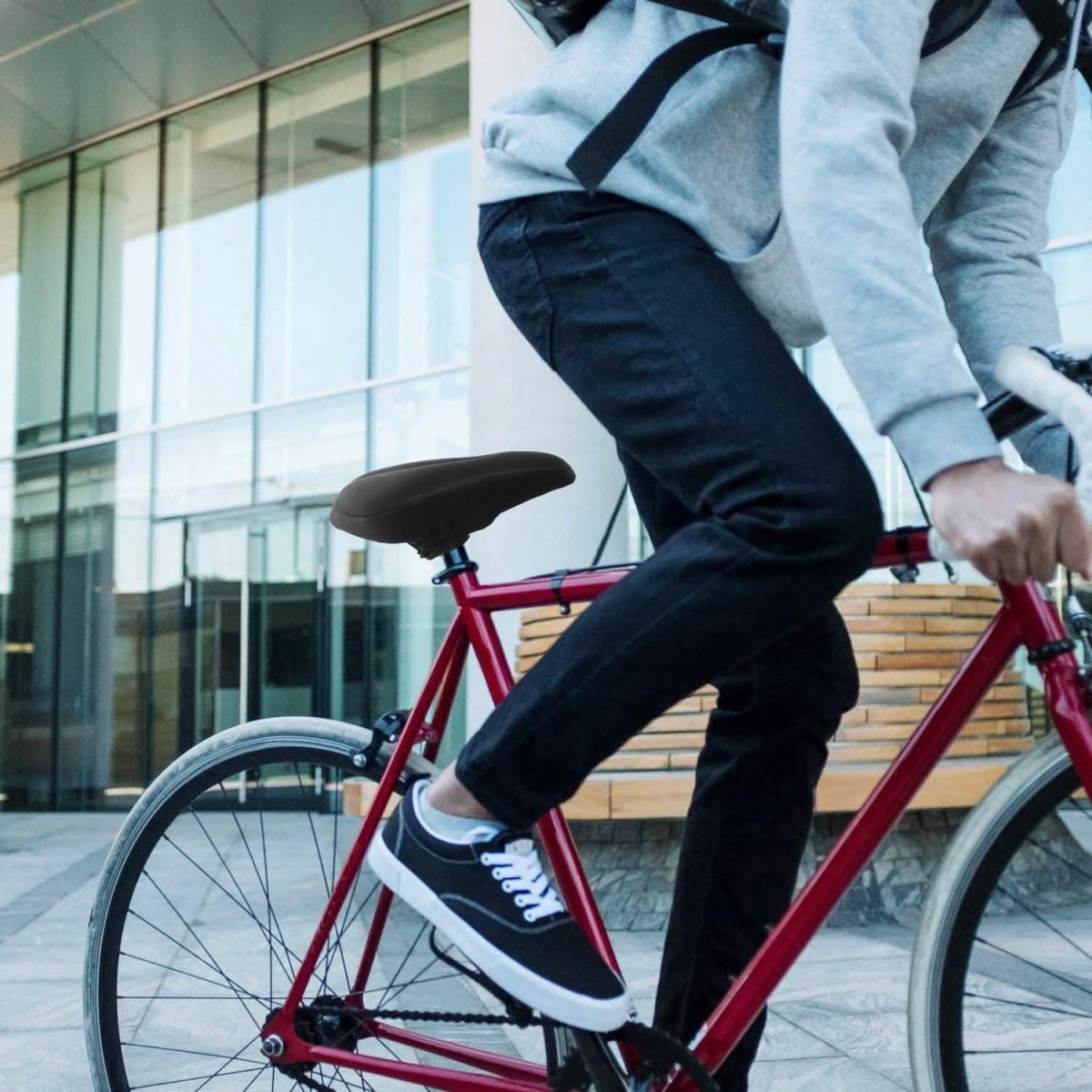 Soft Silicone Gel Bike Seat Saddle Cushion Cover - Cartsfy Inc.