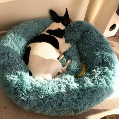Soft Winter Warm Plush Calming Pet Bed - Cartsfy Inc.