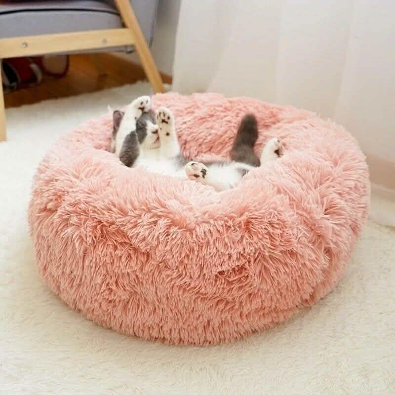 Soft Winter Warm Plush Calming Pet Bed - Cartsfy Inc.