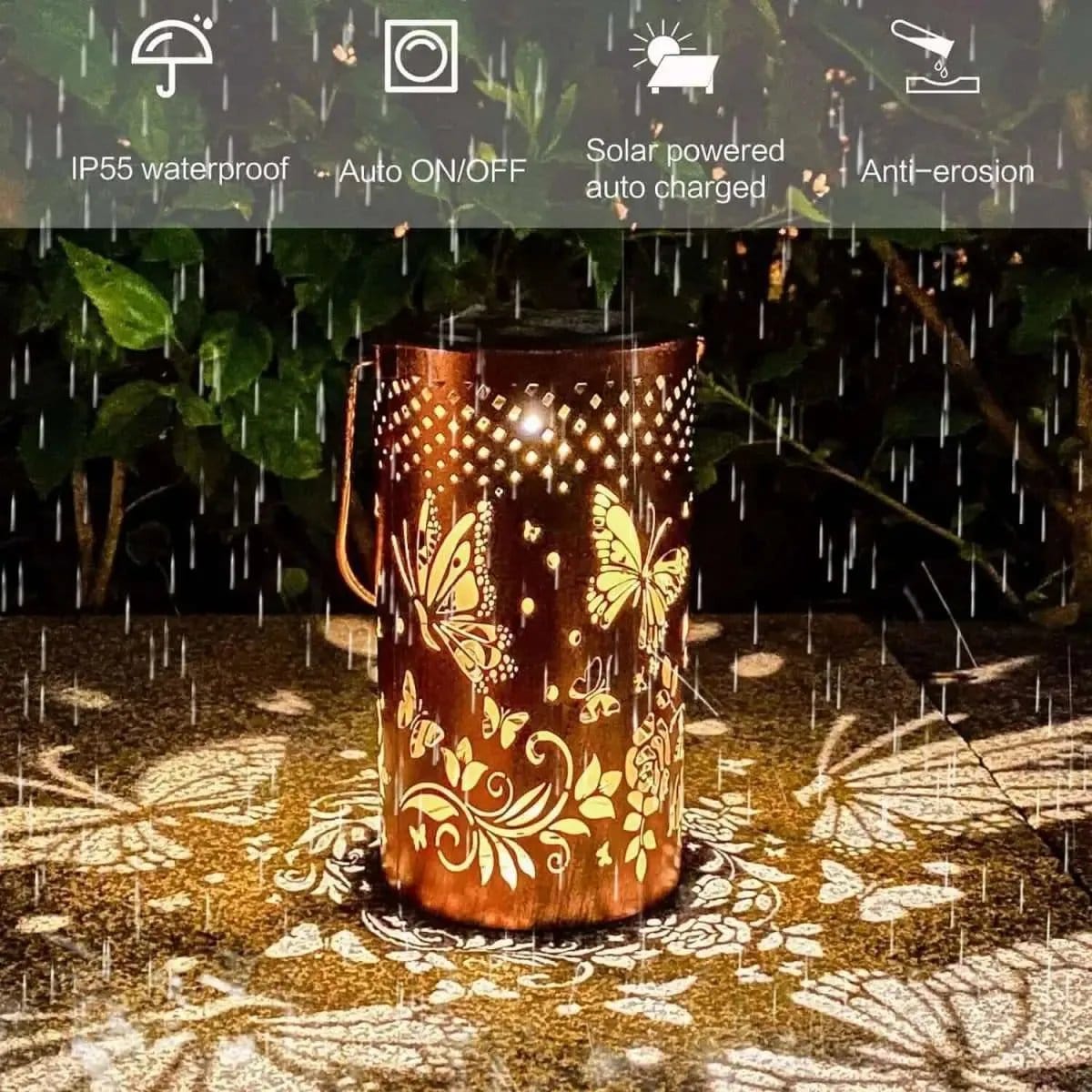 Solar Lanterns Outdoor Hanging Lantern Lights DailySale Default Title Default Title-