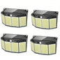 Solar Lights Outdoor 576 LED with Lights Reflector and 3 Lighting Modes - Cartsfy Inc.