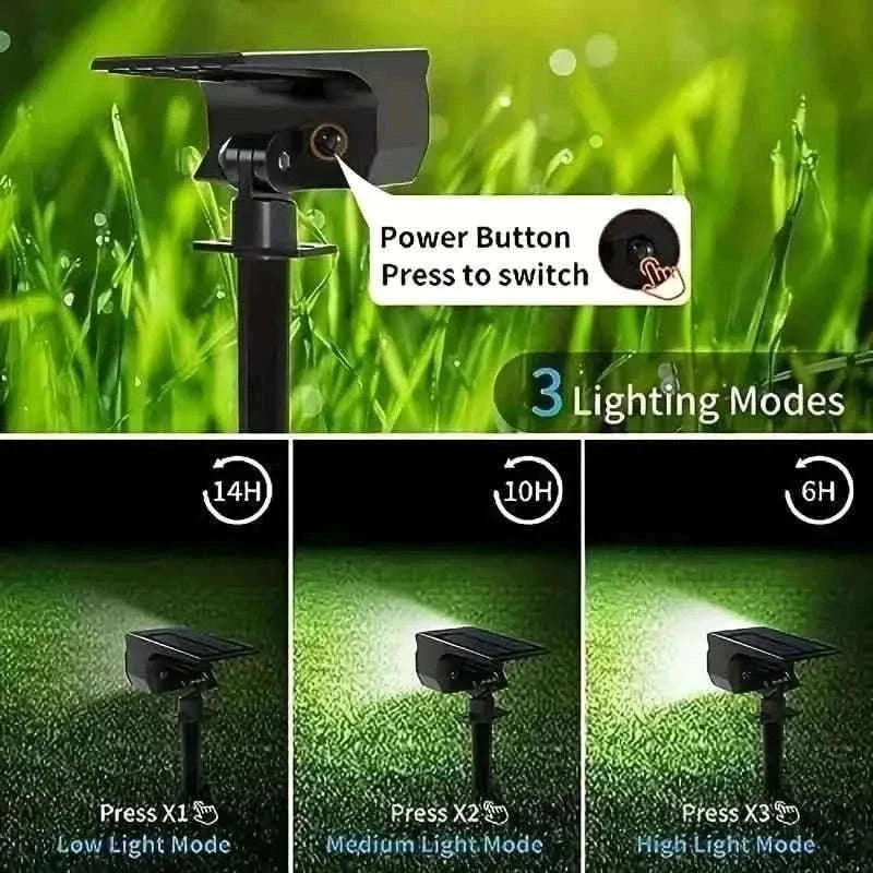 Solar  Motion Sensor Spotlights Cartsfy Inc.