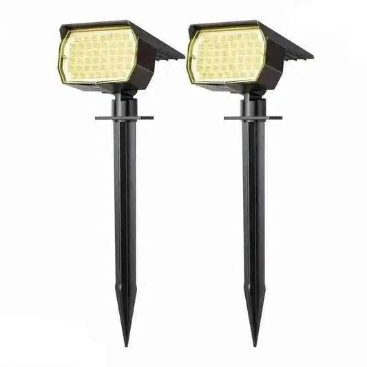 Solar  Motion Sensor Spotlights DailySale 1-Pack 2-Pack 1-Pack-2-Pack-