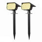 Solar  Motion Sensor Spotlights DailySale 1-Pack 2-Pack 1-Pack-2-Pack-