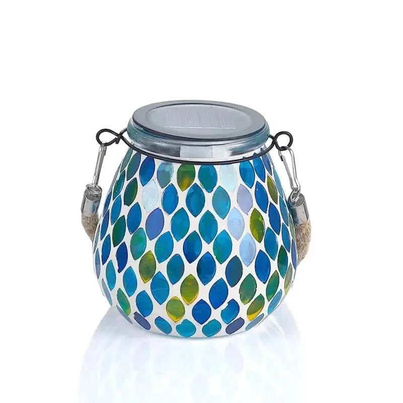 Solar Outdoor Mosaic Lantern - Cartsfy Inc.