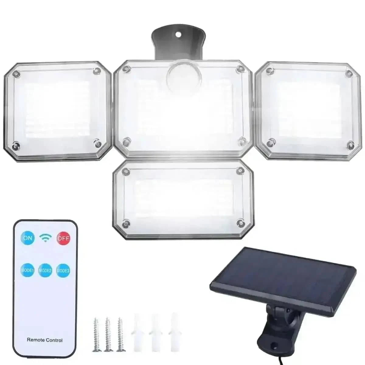 Solar Powered Wall Lights Outdoor Motion Sensor Lamps DailySale Integrate Separate Integrate-Separate-