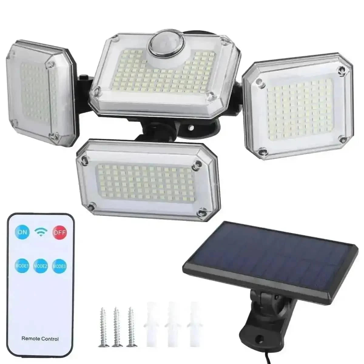 Solar Powered Wall Lights Outdoor Motion Sensor Lamps DailySale Integrate Separate Integrate-Separate-
