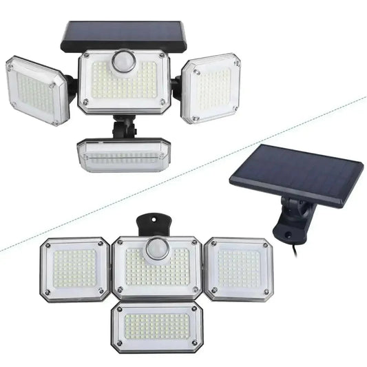 Solar Powered Wall Lights Outdoor Motion Sensor Lamps DailySale Integrate Separate Integrate-Separate-