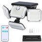 Solar Powered Wall Lights Outdoor Motion Sensor Lamps DailySale Integrate Separate Integrate-Separate-