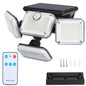 Solar Powered Wall Lights Outdoor Motion Sensor Lamps - Cartsfy Inc.