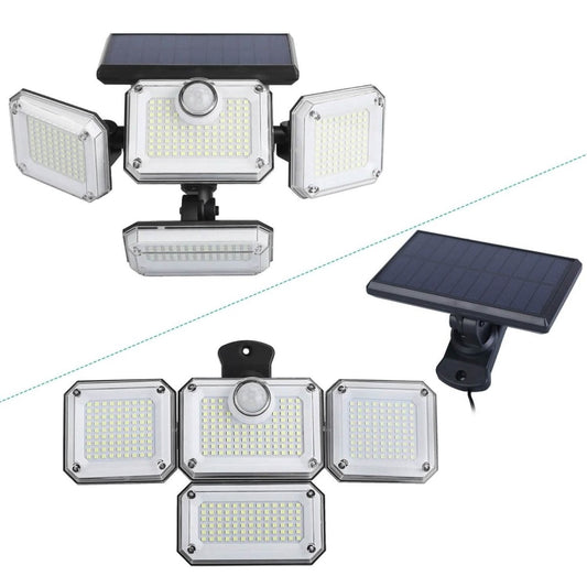 Solar Powered Wall Lights Outdoor Motion Sensor Lamps - Cartsfy Inc.
