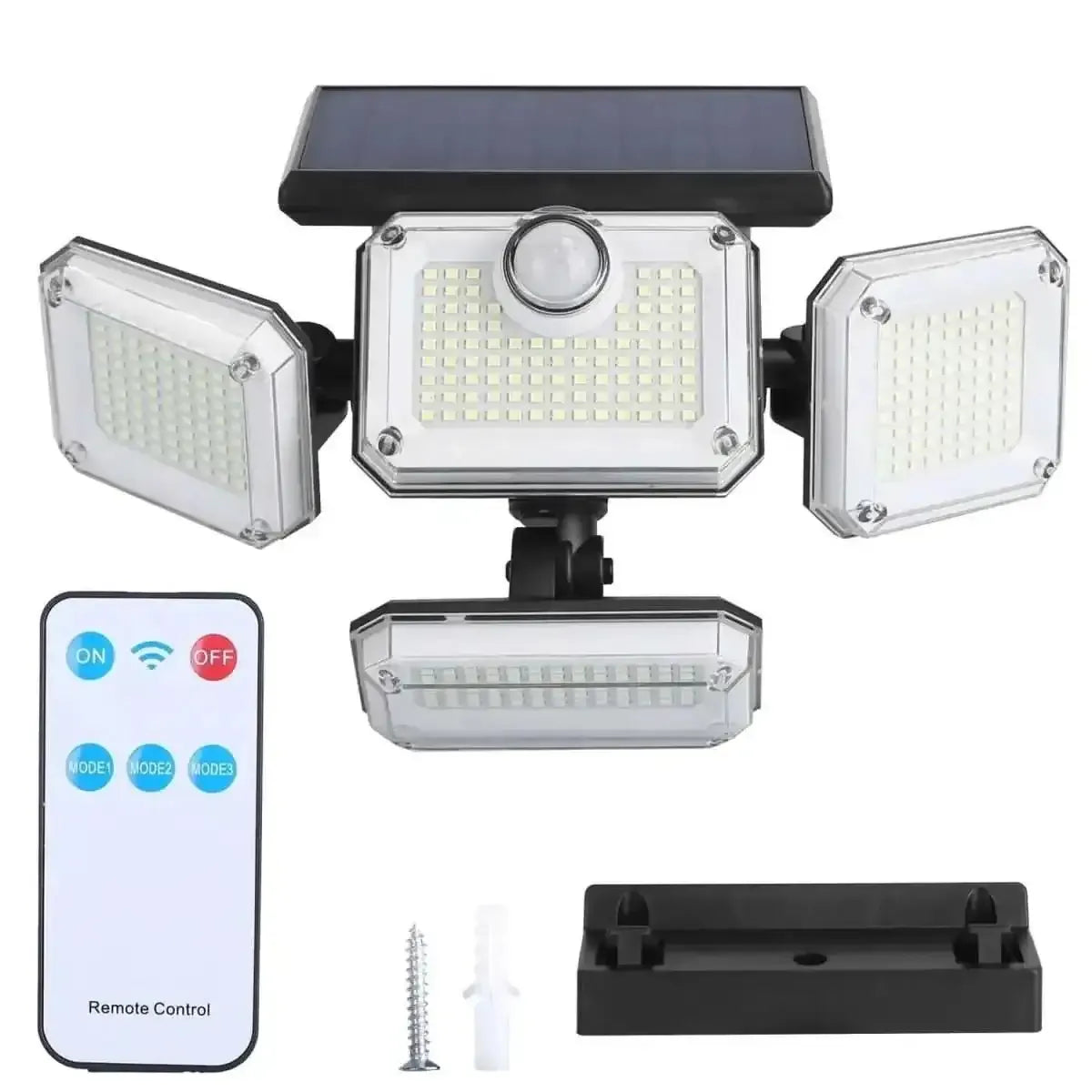 Solar Powered Wall Lights Outdoor Motion Sensor Lamps DailySale Integrate Separate Integrate-Separate-
