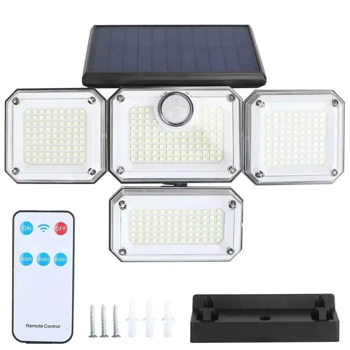 Solar Powered Wall Lights Outdoor Motion Sensor Lamps DailySale Integrate Separate Integrate-Separate-