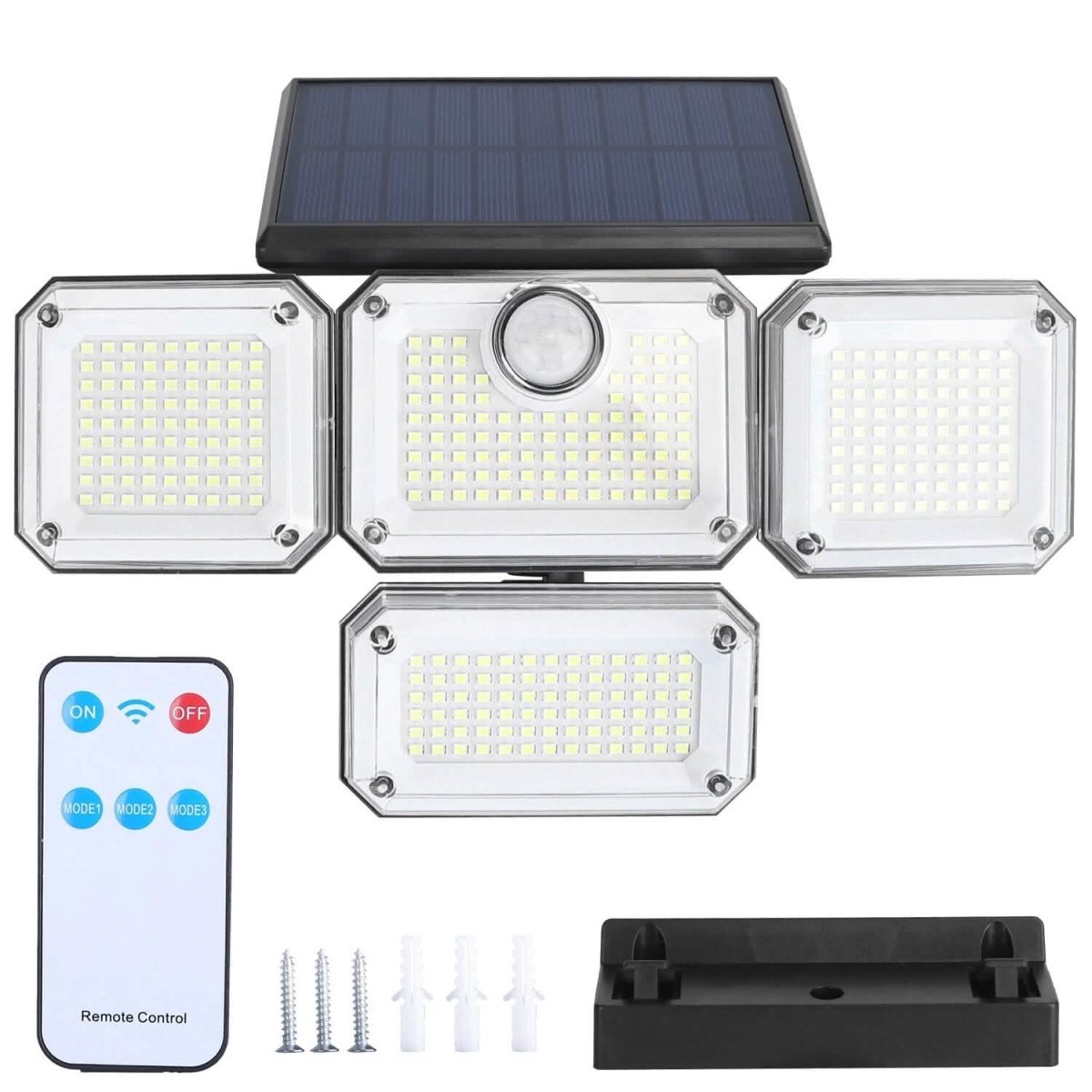 Solar Powered Wall Lights Outdoor Motion Sensor Lamps - Cartsfy Inc.