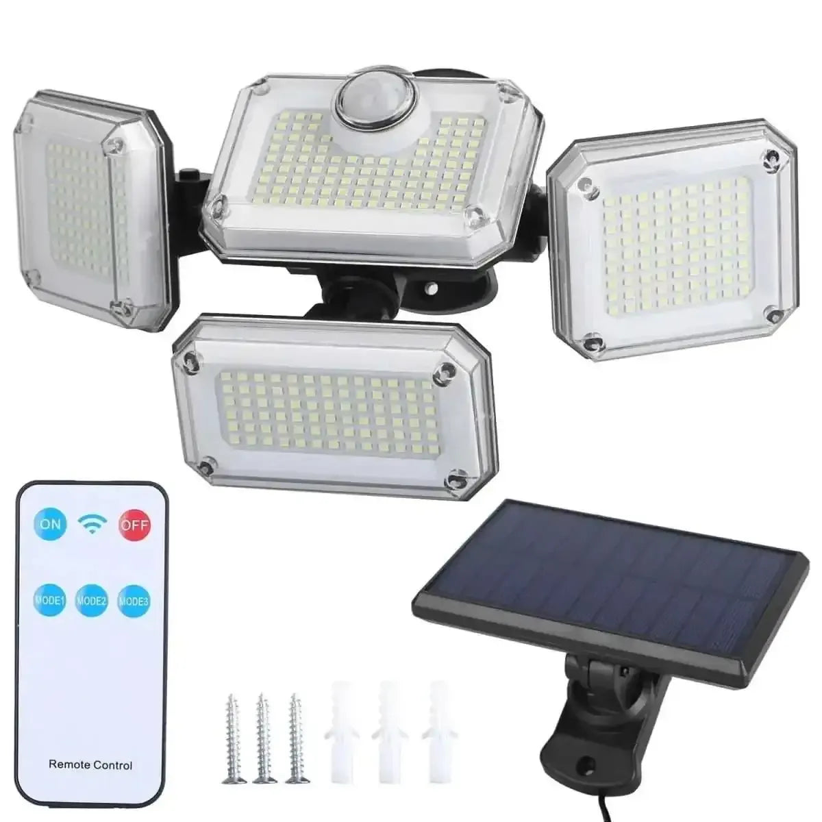Solar Powered Wall Lights Outdoor Motion Sensor Lamps DailySale Integrate Separate Integrate-Separate-