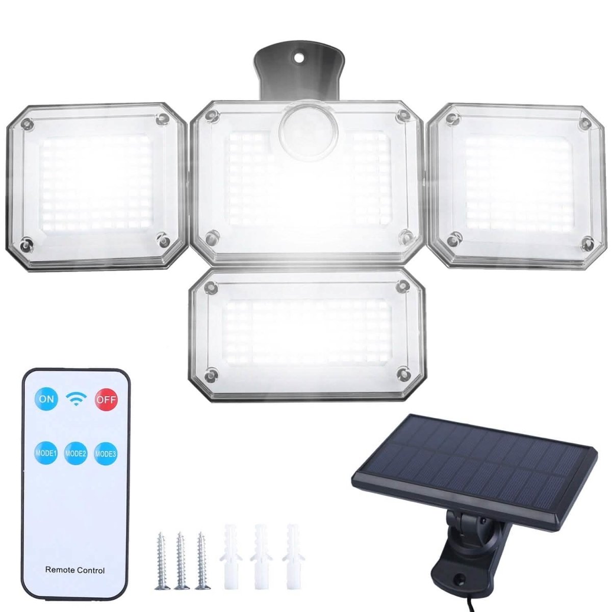 Solar Powered Wall Lights Outdoor Motion Sensor Lamps - Cartsfy Inc.