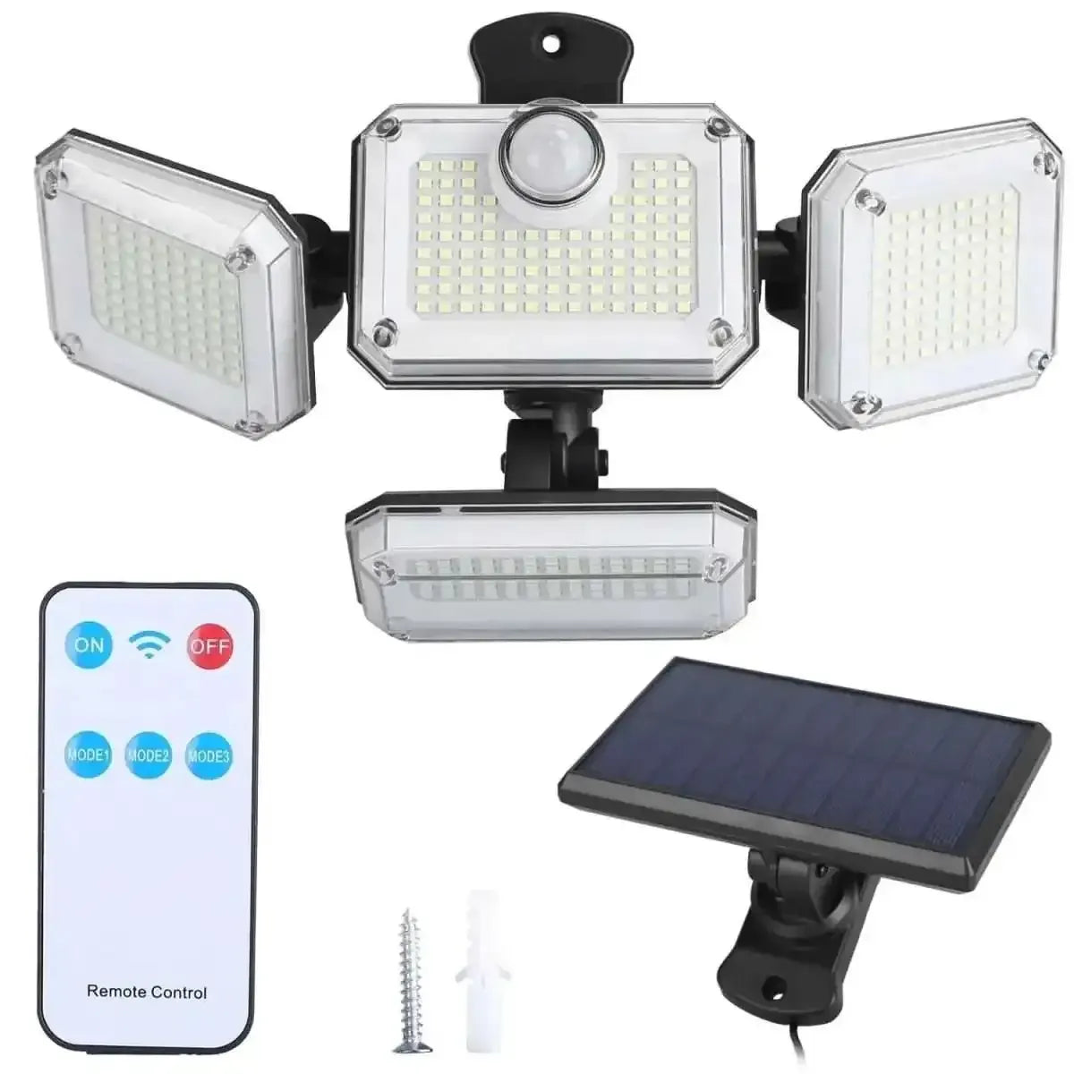 Solar Powered Wall Lights Outdoor Motion Sensor Lamps DailySale Integrate Separate Integrate-Separate-