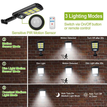 Solar Powered Wall Outdoor Lights Cartsfy Inc.