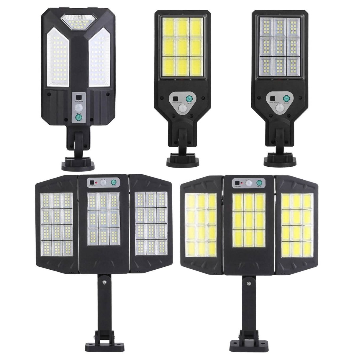 Solar Wall Light Outdoor Beads PIR Motion Sensor Remote Control Wireless Lamps - Cartsfy Inc.