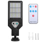 Solar Wall Light Outdoor Beads PIR Motion Sensor Remote Control Wireless Lamps - Cartsfy Inc.