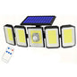 Solar Wall Light with 5 Adjustable Angle Heads Cartsfy Inc.