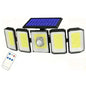 Solar Wall Light with 5 Adjustable Angle Heads Cartsfy Inc.