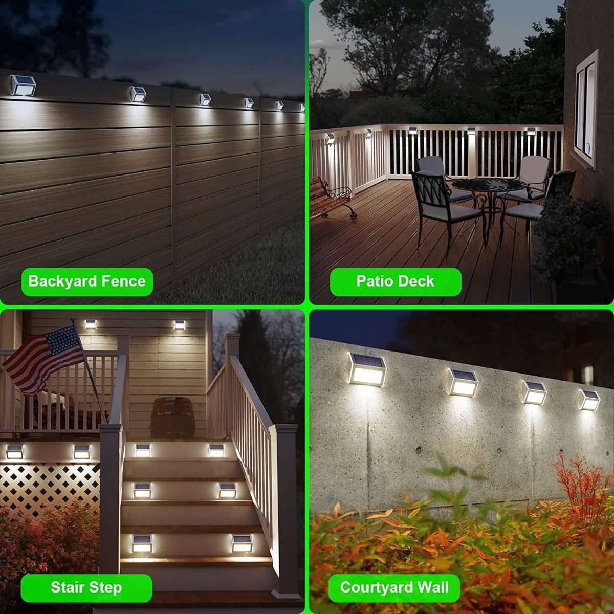 Solar Waterproof Outdoor Lights Cartsfy Inc.