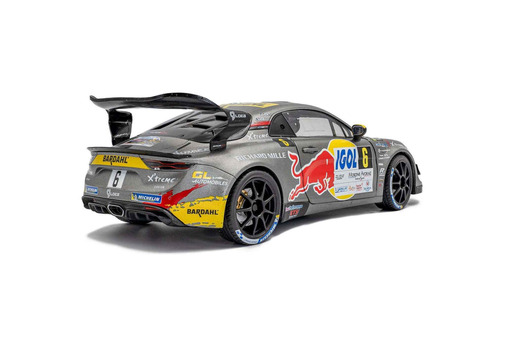 Solido 1:18 2024 Alpine A110 RGT+ #6 Rallye Du Mont Blanc 2024 1:18 STM Diecast Default Title Default Title-