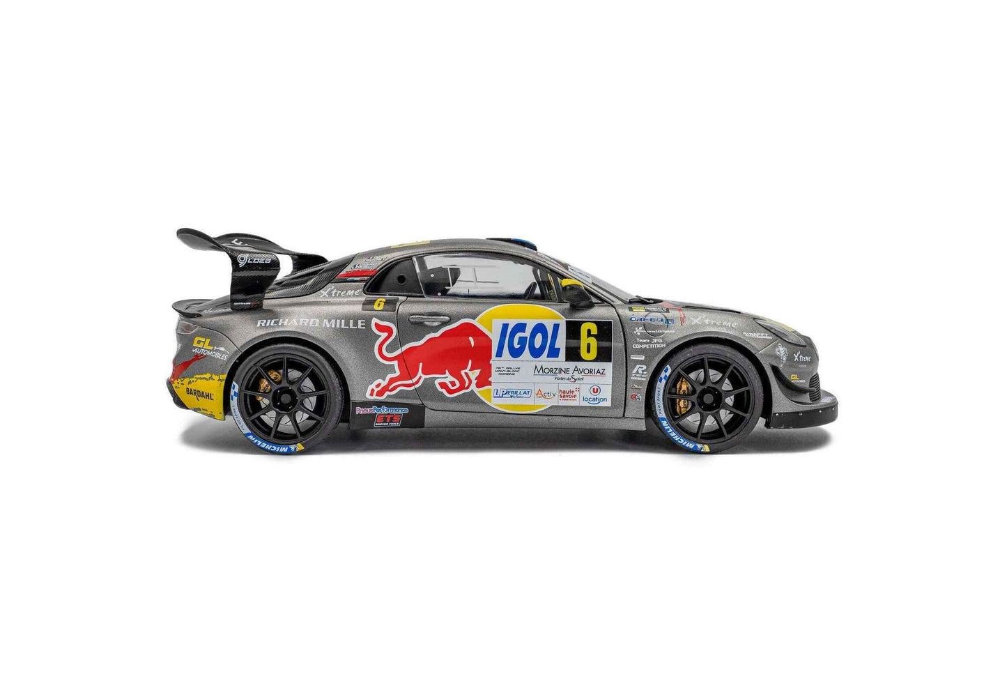 Solido 1:18 2024 Alpine A110 RGT+ #6 Rallye Du Mont Blanc 2024 1:18 STM Diecast Default Title Default Title-