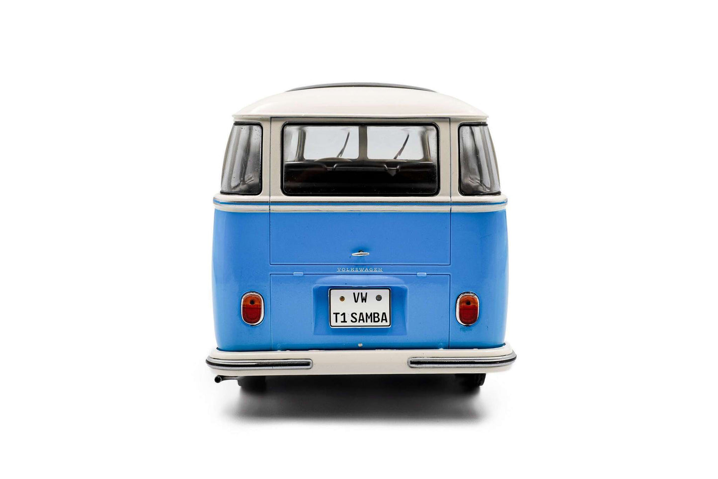 Solido 1962 Volkswagen T1 Samba Minibus Blue 1:18 STM Diecast Default Title Default Title-