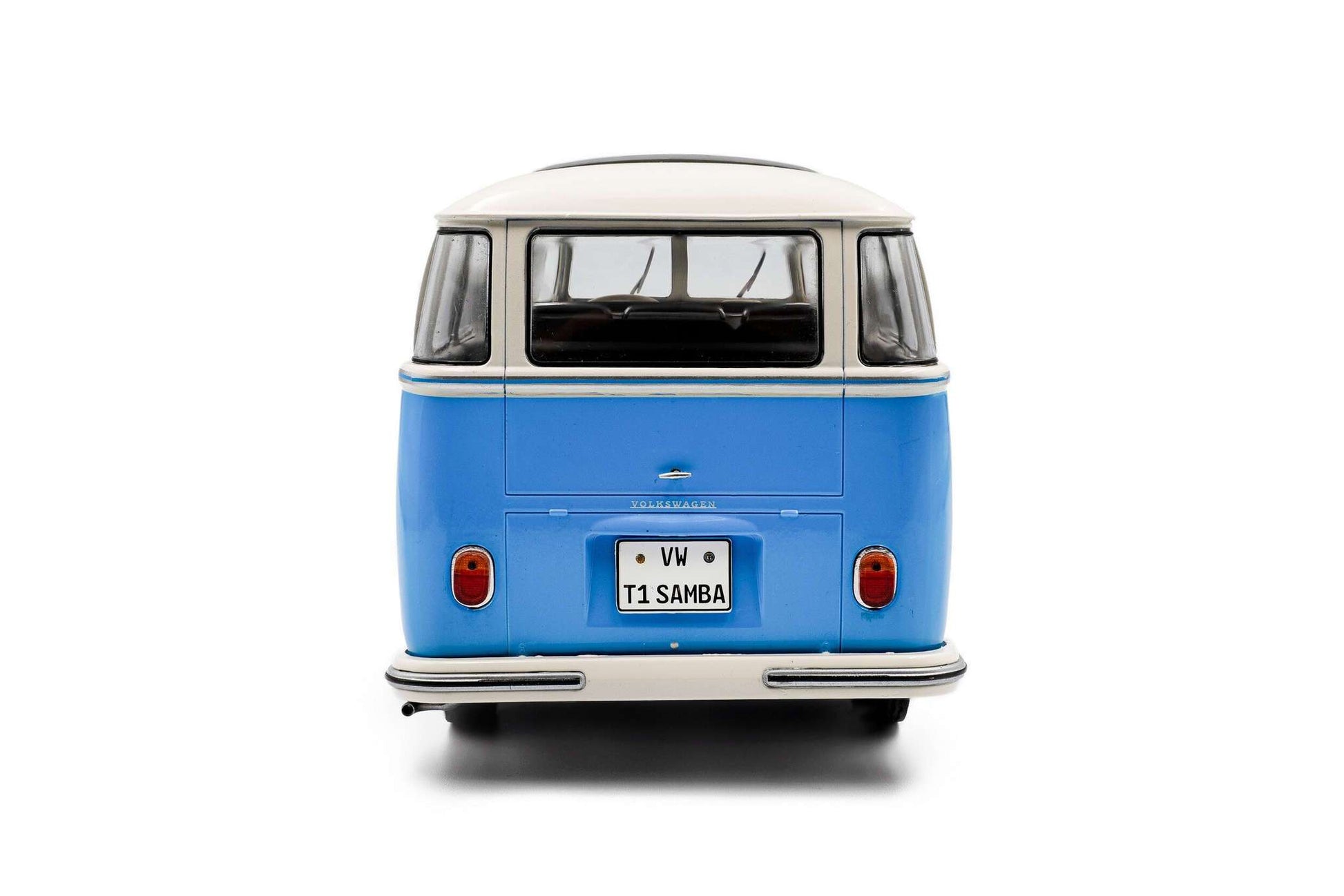 Solido 1962 Volkswagen T1 Samba Minibus Blue 1:18 STM Diecast Default Title Default Title-