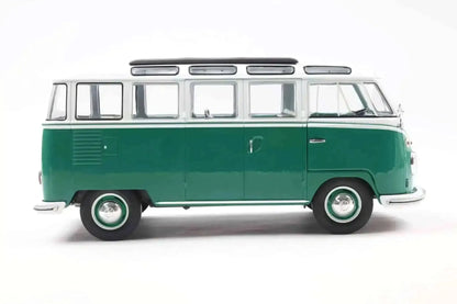 Solido 1962 Volkswagen T1 Samba Minibus Green 1:18 Cartsfy Inc.