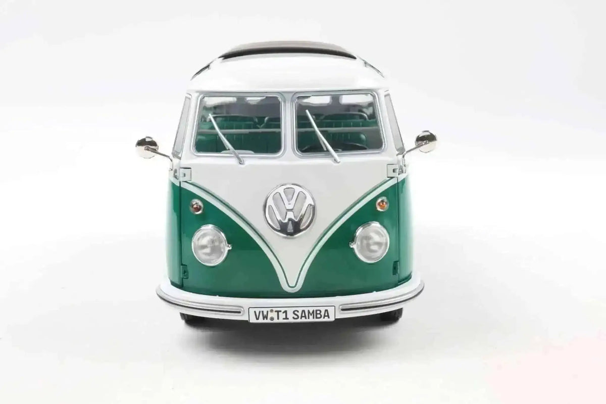 Solido 1962 Volkswagen T1 Samba Minibus Green 1:18 Cartsfy Inc.