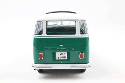 Solido 1962 Volkswagen T1 Samba Minibus Green 1:18 Cartsfy Inc.