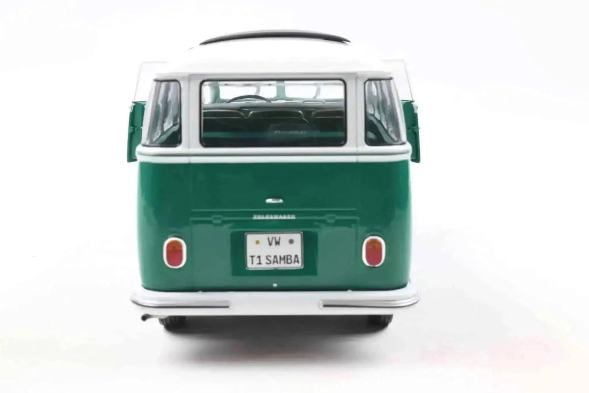 Solido 1962 Volkswagen T1 Samba Minibus Green 1:18 Cartsfy Inc.